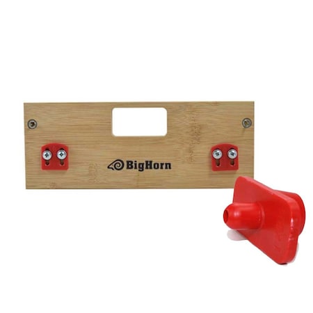 Big Horn B' Latch Template w/Center Locator - Finish Size 1-1/8-Inch x 2-1/4-Inch Replaces Templaco LT-126B 70134